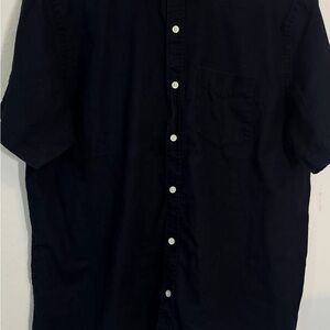 Old Navy Men's Dark Button Down Shirt